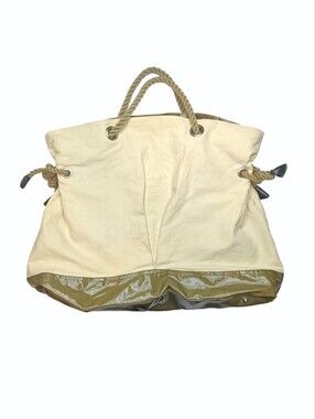 RARE EXTRA-LARGE FIND! Pascale Risbourg Designer Mixed-Media Tote